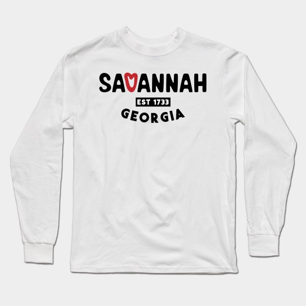 Savannah Reverie Threads Long Sleeve T-Shirt by Vectographers